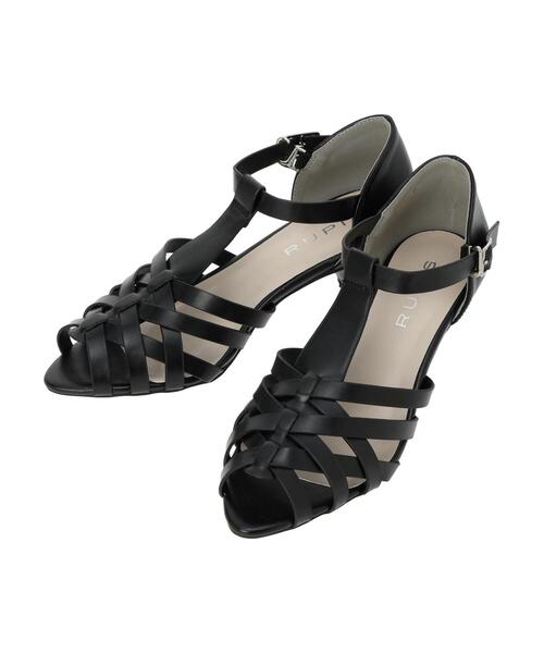 Green Parks(グリーンパークス)の「RUPIS.メッシュTストラップグルカサンダル(サンダル・レディース・シルバー/ブラック/アイボリー・XL/L/M/S/XS)」の13枚目の写真