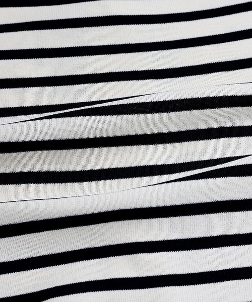 BLUEEAST(ブルーイースト)の「ボーダーカーディガン+キャミソール セット(アンサンブル・レディース・ホワイト/ブラック・MEDIUM)」の15枚目の写真