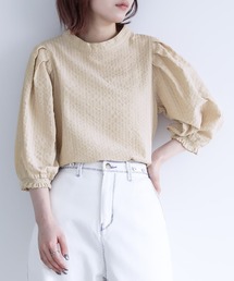 n'OrLABEL | 『ストライプ柄ボリューム袖ブラウス』(シャツ/ブラウス)