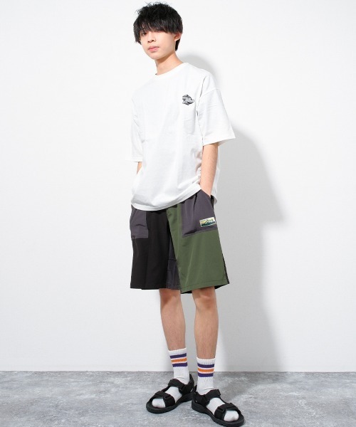 RAT EFFECT(ラットエフェクト)の「【水陸両用】ベイカーショートパンツ(その他パンツ・キッズ・チャコールグレー/ブルー/ブラック系その他/ブラック/カーキ/グレイッシュベージュ・150/170/160/130/140)」の12枚目の写真