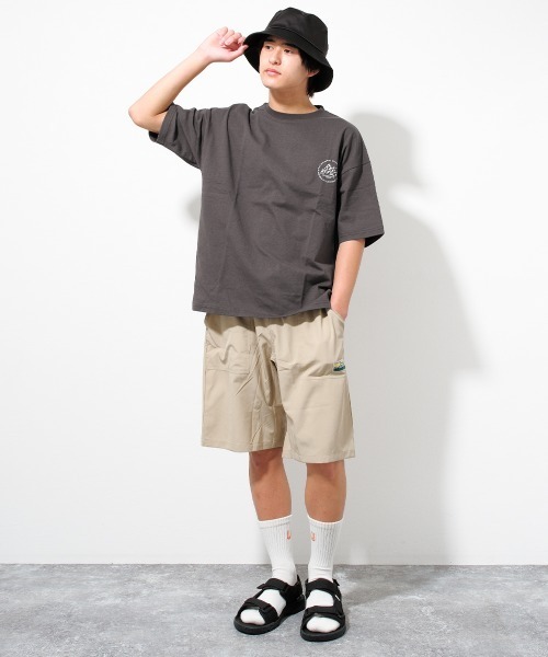 RAT EFFECT(ラットエフェクト)の「【水陸両用】ベイカーショートパンツ(その他パンツ・キッズ・チャコールグレー/ブルー/ブラック系その他/ブラック/カーキ/グレイッシュベージュ・150/170/160/130/140)」の15枚目の写真