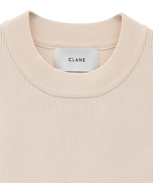 SQUARE SLEEVE KNIT TOPS（ニット/セーター）｜CLANE（クラネ
