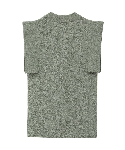 SQUARE SLEEVE KNIT TOPS（ニット/セーター）｜CLANE（クラネ