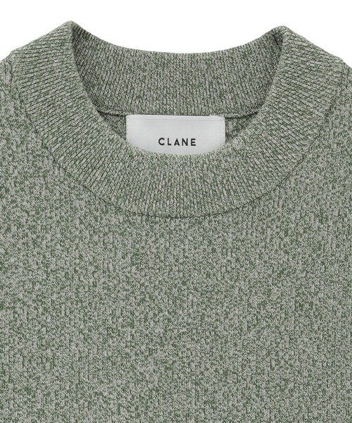 SQUARE SLEEVE KNIT TOPS（ニット/セーター）｜CLANE（クラネ
