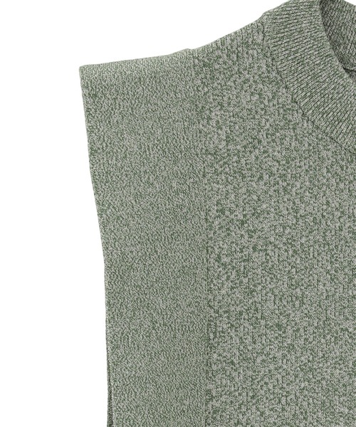SQUARE SLEEVE KNIT TOPS（ニット/セーター）｜CLANE（クラネ