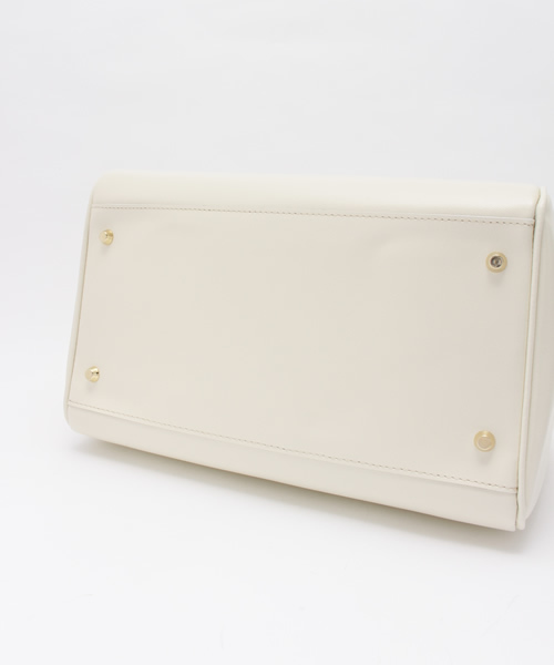 FIGARO Paris（フィガロパリ）の「LE SOLIM サフィアーノボストンBag◆（ボストンバッグ・レディース・ホワイト系その他/ベージュ・FREE）」の11枚目の写真
