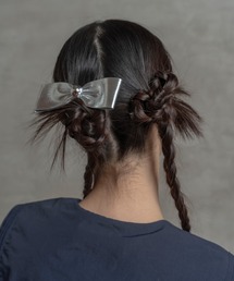 poiregnee（ポワニェ）の「［select］メタリックリボンヘアピン（バレッタ/ヘアクリップ・レディース）」