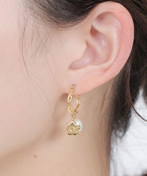 MARY QUANT（マリークワント）の「バロックパールミックス ピアス