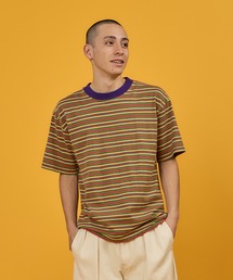 S/S STRIPE TEE / ショートスリーブ ストライプ ティー