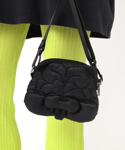 RNA(アールエヌエー)の「E4996 BRAIN BEAR BAG(ショルダーバッグ・レディース・ブラック/ベージュ・FREE)」の9枚目の写真