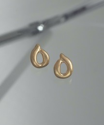 ジグリー メタル ドロップ ピアス