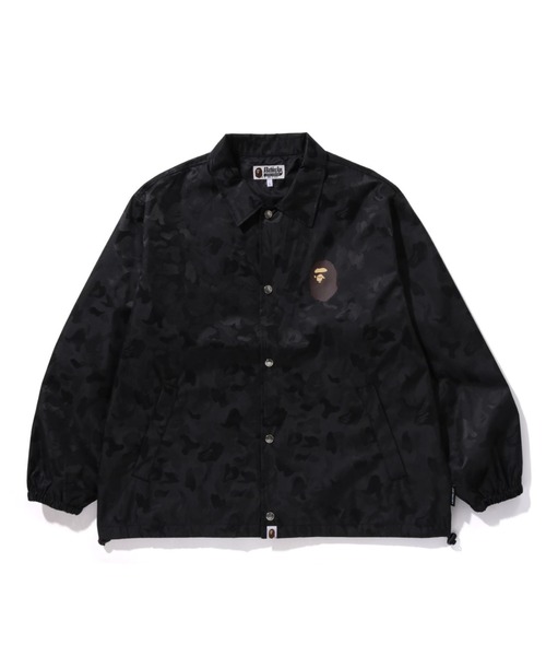 ABC CAMO POLYESTER JACQUARD COLLEGE COACH JACKET