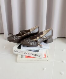 MAJESTIC LEGON（マジェスティックレゴン）の「レディギャザーストラップパンプス（パンプス）」