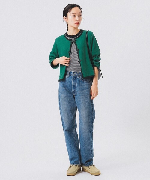 【セール】12ゲージ チャイナ トリム カーディガン 24AW（カーディガン/ボレロ）｜BEAMS BOY（ビームスボーイ）