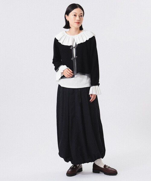 【セール】12ゲージ チャイナ トリム カーディガン 24AW（カーディガン/ボレロ）｜BEAMS BOY（ビームスボーイ）