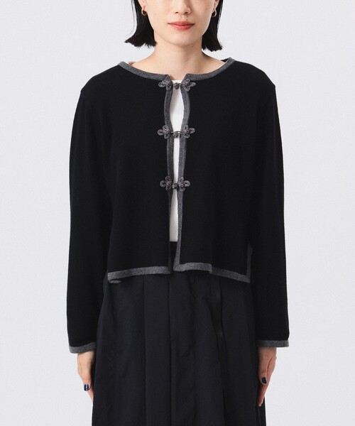 【セール】12ゲージ チャイナ トリム カーディガン 24AW（カーディガン/ボレロ）｜BEAMS BOY（ビームスボーイ）