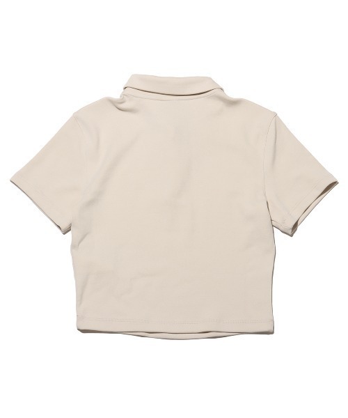 NIKE（ナイキ）の「NIKE AS W NSW ESSNTL SS POLO CRP TO / ナイキ ウィメンズ NSW エッセンシャル S/S ポロ 【SP】（ポロシャツ・レディース・ブルー/ピンク/ベージュ・S/M/XS）」の9枚目の写真