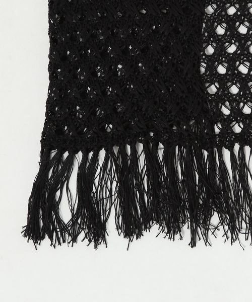 JEANASIS(ジーナシス)の「2WAYニットアミベルト/136011(ベルト・レディース・ブラック/ブラウン系その他・FREE)」の15枚目の写真