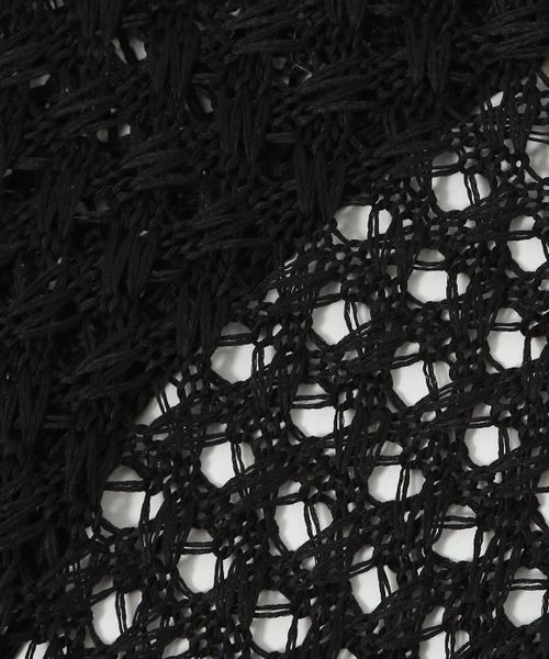 JEANASIS(ジーナシス)の「2WAYニットアミベルト/136011(ベルト・レディース・ブラック/ブラウン系その他・FREE)」の8枚目の写真