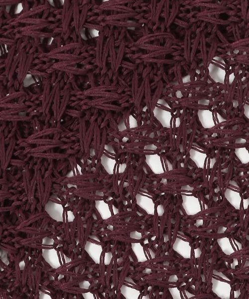 JEANASIS(ジーナシス)の「2WAYニットアミベルト/136011(ベルト・レディース・ブラック/ブラウン系その他・FREE)」の9枚目の写真