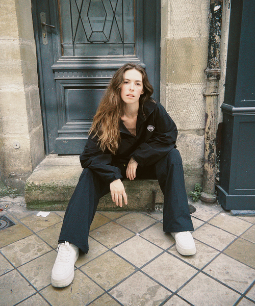 ddp（ディーディーピー）の「DDP 417別注 アノラックパーカー（ナイロンジャケット・メンズ・ブラック/チャコールグレー・MEDIUM/LARGE）」の5枚目の写真