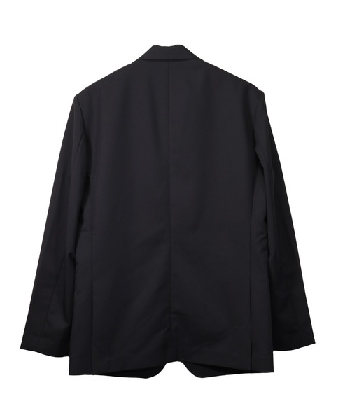 TOKYO SHIRTS（トウキョウシャツ）の「抗ウイルスストレッチジャケット（セットアップ可能）（テーラードジャケット・メンズ・ブラック・M/L）」の2枚目の写真