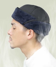CHILL HAT（チルハット）の「撥水ポリ 裏パイル ロールキャップ型 瞑想 サウナハット 耳当て付き（キャップ）」