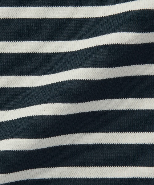 無印良品（ムジルシリョウヒン）の「婦人　太番手ボートネック長袖Ｔシャツ（Tシャツ/カットソー・レディース・ネイビー系/ライトグリーン系/グレー系/レッド系/ベージュ系/ネイビー系1・XL/L/M/S）」の19枚目の写真