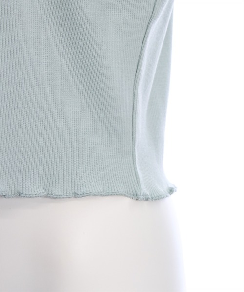 clear（クリア）の「リボンプリントメロウ半袖カットソートップス[バレエコア ガーリー レフンチ カジュアル]≪再入荷≫（Tシャツ/カットソー・レディース・オフホワイト/サックスブルー/ブラック・F）」の10枚目の写真