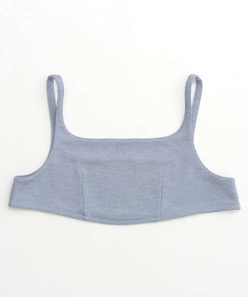 MAISON SPECIAL（メゾンスペシャル）の「Bustier Combination Big Size T-shirt/ビスチェコンビビッグTEE【MAISON SPECIAL/メゾンスペシャル】（Tシャツ/カットソー・レディース・ブルー/ブラック/モカ・FREE）」の17枚目の写真