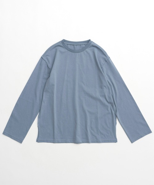 MAISON SPECIAL（メゾンスペシャル）の「Bustier Combination Big Size T-shirt/ビスチェコンビビッグTEE【MAISON SPECIAL/メゾンスペシャル】（Tシャツ/カットソー・レディース・ブルー/ブラック/モカ・FREE）」の18枚目の写真