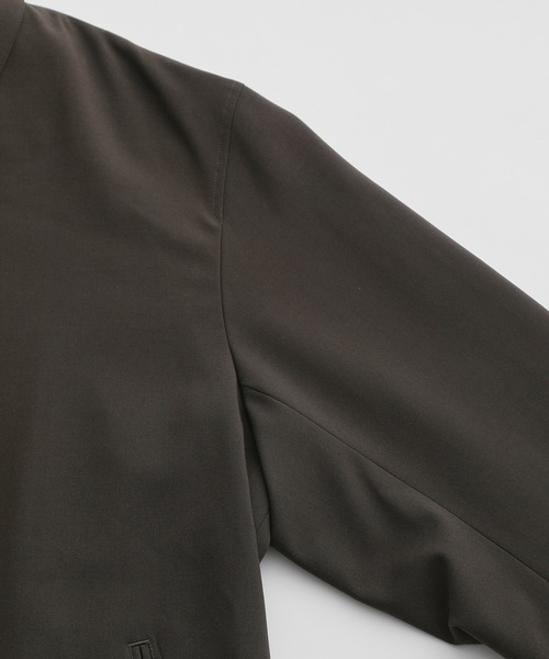 ユニセックスコート ラムウール モノクローム オーバーサイズ オーバーサイズフィットツイルコート - グレー | ZARA Japan / 日本