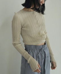 anuke Cachecoeur Knit Cardigan カシュクールニット