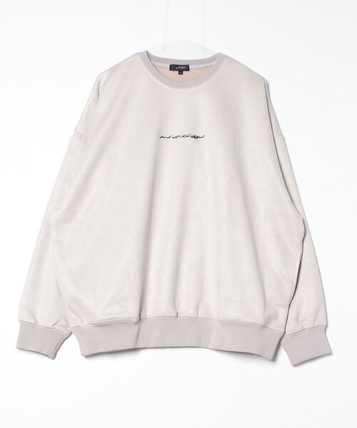 RE730 フォトプリントワイドトレーナー ルーズシルエット（スウェット）｜RE730（アールイーセブンサーティー）