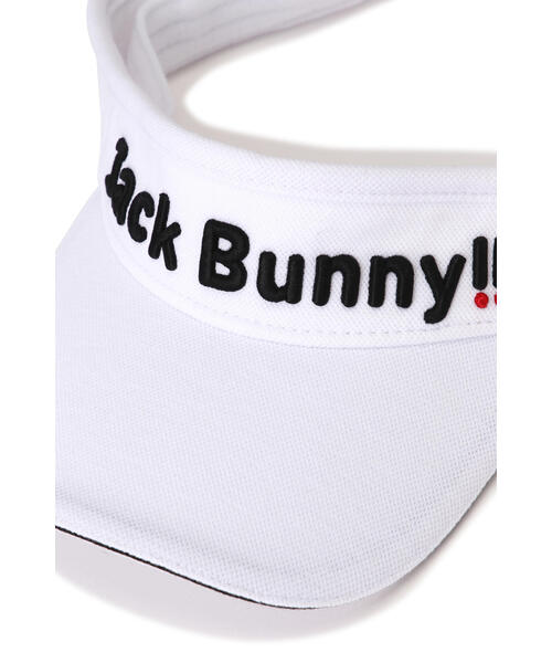 Jack Bunny!!(ジャックバニー)の「【Jack Bunny!!】バイザー (UNISEX)(サンバイザー・メンズ・ブラック/グレー/ホワイト/ピンク・FREE)」の17枚目の写真