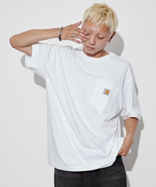 ★ドイツ発*carhartt WIP*新作*Crown ポケットTシャツ/WH★ ☆ドイツ発*carhartt WIP*新作*Crown ポケットTシャツ/SN