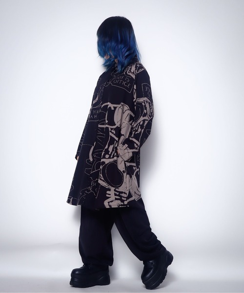 rovtski(ロフトスキー)の「モノトーンロングブラウス(シャツ/ブラウス・レディース・パープル/グレー/ベージュ/カーキ・FREE)」の7枚目の写真