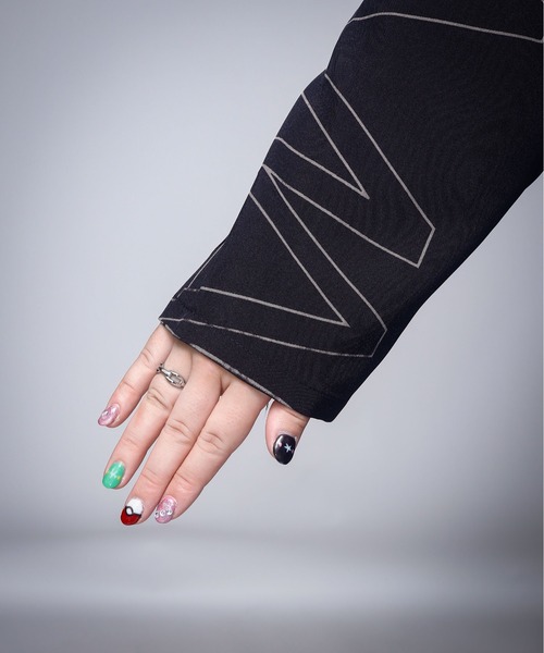 rovtski(ロフトスキー)の「モノトーンロングブラウス(シャツ/ブラウス・レディース・パープル/グレー/ベージュ/カーキ・FREE)」の16枚目の写真