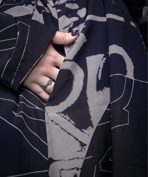 rovtski(ロフトスキー)の「モノトーンロングブラウス(シャツ/ブラウス・レディース・パープル/グレー/ベージュ/カーキ・FREE)」の18枚目の写真