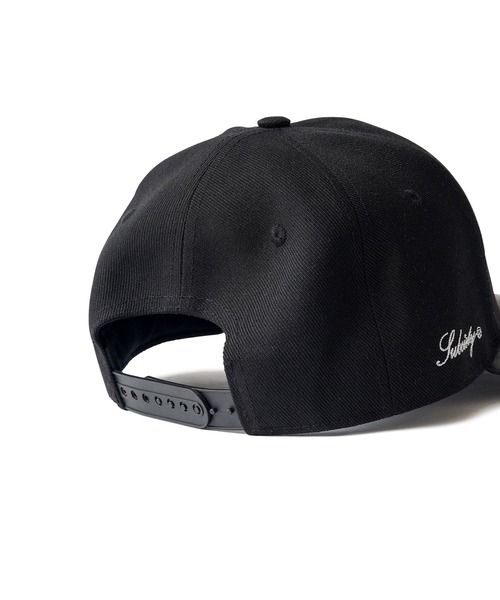 Subciety(サブサエティ)の「SWITCHED CAP(キャップ・メンズ・ブラック/ストライプ・FREE)」の8枚目の写真