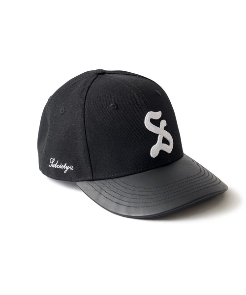 Subciety(サブサエティ)の「SWITCHED CAP(キャップ・メンズ・ブラック/ストライプ・FREE)」の6枚目の写真