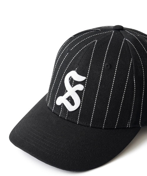 Subciety(サブサエティ)の「SWITCHED CAP(キャップ・メンズ・ブラック/ストライプ・FREE)」の7枚目の写真