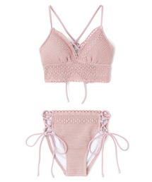 LIPSERVICE（リップサービス）の「ラメニットスカラップビキニ【LIP