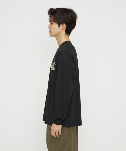KEEN(キーン)の「HARVEST TECH LS TEE / ハーベスト テック ロングスリーブ ティー / 長袖Tシャツ(Tシャツ/カットソー・メンズ・ブラック・L/XL/M/S)」の3枚目の写真