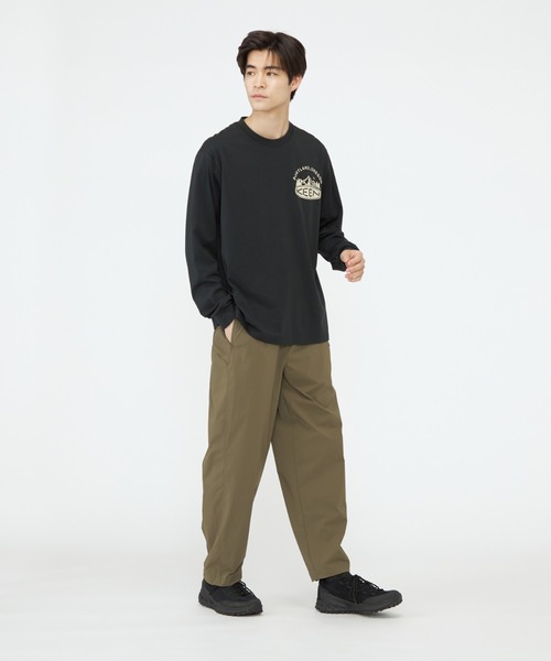 KEEN(キーン)の「HARVEST TECH LS TEE / ハーベスト テック ロングスリーブ ティー / 長袖Tシャツ(Tシャツ/カットソー・メンズ・ブラック・L/XL/M/S)」の5枚目の写真