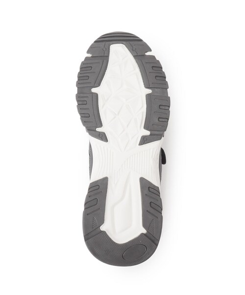 OPAQUE.CLIP（オペークドットクリップ）の「ボリュームソールメッシュスニーカー（スニーカー・レディース・ブラック/チャコールグレー・02/03）」の9枚目の写真