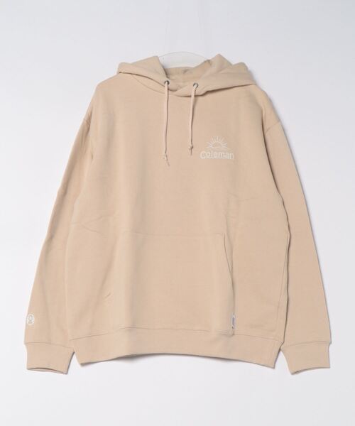 RUGGEDWORKS(ラゲッドワークス)の「Coleman【コールマン】ユニセックス サンシャインロゴパーカー(パーカー・レディース・ブラック/ベージュ/レッド/グリーン/ブラウン・L/M/XL)」の3枚目の写真