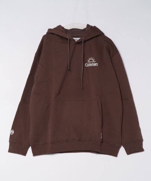 RUGGEDWORKS(ラゲッドワークス)の「Coleman【コールマン】ユニセックス サンシャインロゴパーカー(パーカー・レディース・ブラック/ベージュ/レッド/グリーン/ブラウン・L/M/XL)」の2枚目の写真