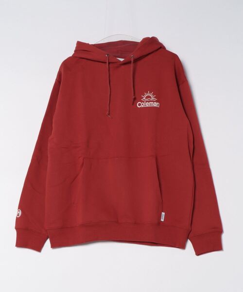 RUGGEDWORKS(ラゲッドワークス)の「Coleman【コールマン】ユニセックス サンシャインロゴパーカー(パーカー・レディース・ブラック/ベージュ/レッド/グリーン/ブラウン・L/M/XL)」の5枚目の写真