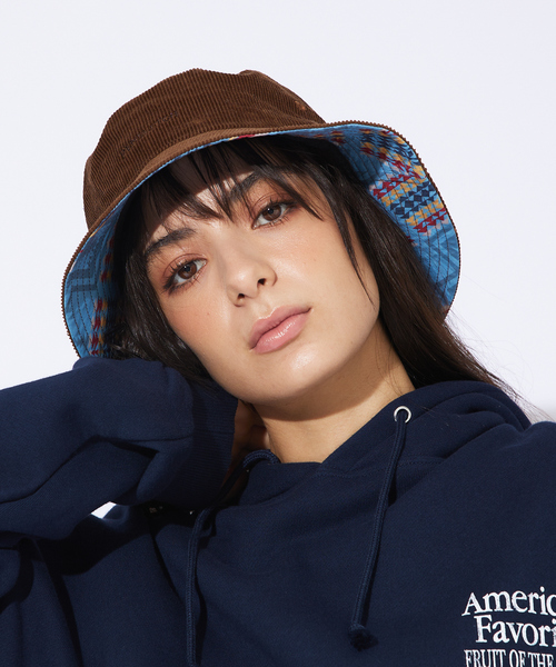 WEB限定【PENDLETON /ペンドルトン 】 CORDUROY HAT /コーデュロイ バケットハット /ユニセックス（ハット）｜PENDLETON（ペンドルトン）